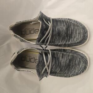 HeyDude Shoes Wendy Sox Dark Gray Size 7